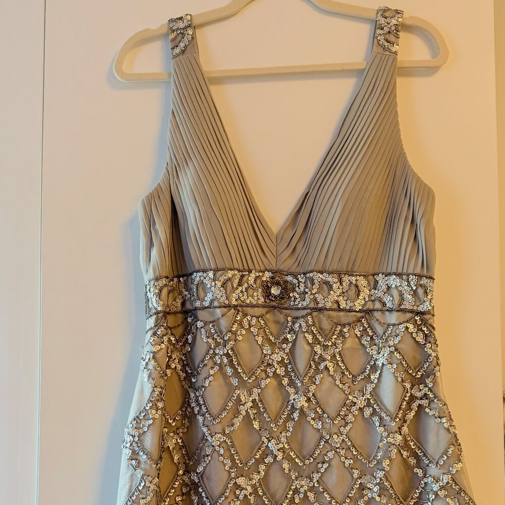 Nocturne Beaded Cocktail Mini Dress